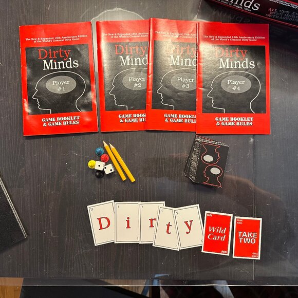Dirty Minds Board Game – The Game of Naughty Clues (15th Anniversary Edition) - Picture 4 of 6
